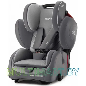 Автокресло RECARO Young Sport Hero (aluminium grey)